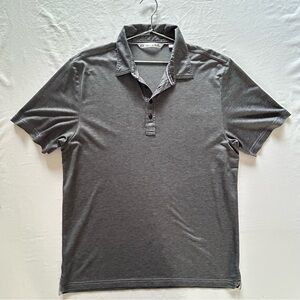 TravisMathew Heather Grey Golf Polo Shirt Mens XL